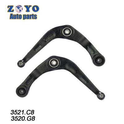 Parti di sospensione del braccio triangolare braccio di controllo in acciaio per Peugeot 206 CC 2D 3520.H7 3521.H7