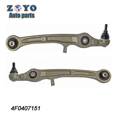 OE NO. 4F0407151 Braccio di controllo inferiore regolabile anteriore in alluminio per Audi A6 C6 2004-2008