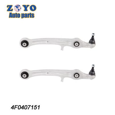 OE NO. 4F0407151 Braccio di controllo inferiore regolabile anteriore in alluminio per Audi A6 C6 2004-2008