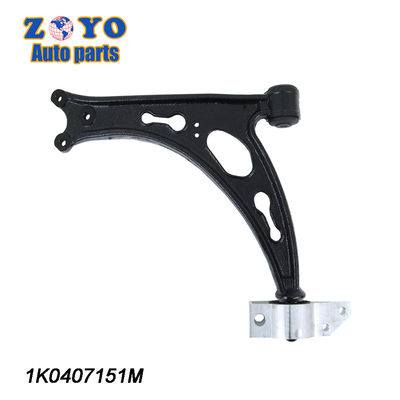 Volkswagen Golf Seat ALTEA Frontale Inferiore Controllo Braccio Nero Rivestimento E OE NO. 1K0407152M