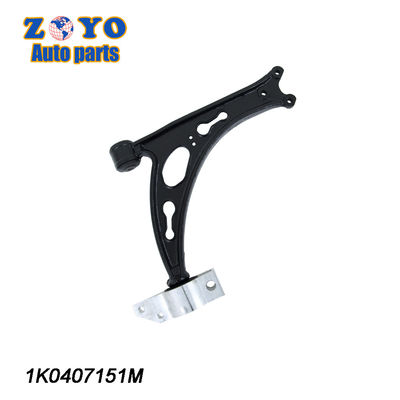 Volkswagen Golf Seat ALTEA Frontale Inferiore Controllo Braccio Nero Rivestimento E OE NO. 1K0407152M