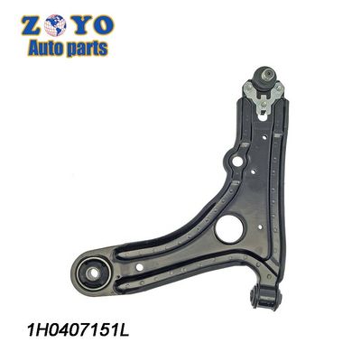 Vw Golf 1H0407151 Controllo del braccio di sospensione con rivestimento E nero e standard OEM