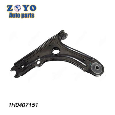 Vw Golf 1H0407151 Controllo del braccio di sospensione con rivestimento E nero e standard OEM