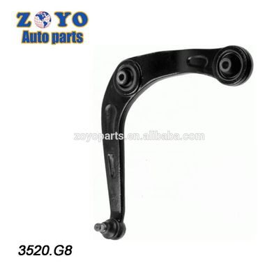 Braccio di controllo sinistro per Peugeot 206 3520.G8 524-409 e busco in gomma naturale