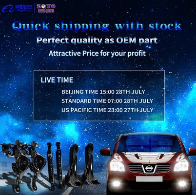 54501-JG000 54500-JG000 Armi di controllo per Nissan QASHQAI J10 2006- sospensione del telaio anteriore