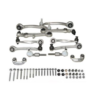 Audi A6 c5 2004 Arm Kit di controllo anteriore 4E0407505BS3 Parti di sospensione in alluminio OE NO