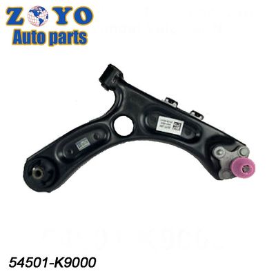 Coiuto E nero 54501-K9000 Manico di controllo in acciaio anteriore inferiore per Hyundai Veloster 2019-2021