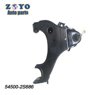 40Cr Ball Joint Nature Rubber Bushing Stamped Front Lower Control Arm per il pick up Nissan
